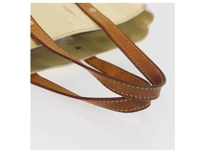 LOUIS VUITTON Monogram Vernis Reade PM Hand Bag Perle M91336 LV Auth 178983 - vista 8