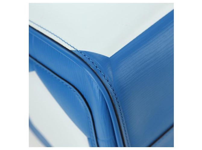 LOUIS VUITTON Epi 2018 FIFA Keepall Bandouliere 50 Borsa Blu M52120 Auth 177176SM - vue 10