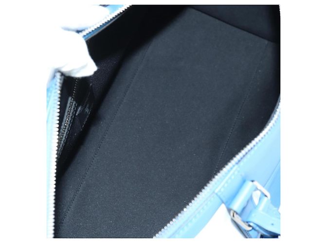 LOUIS VUITTON Epi 2018 FIFA Keepall Bandouliere 50 Borsa Blu M52120 Auth 177176SM - vue 11