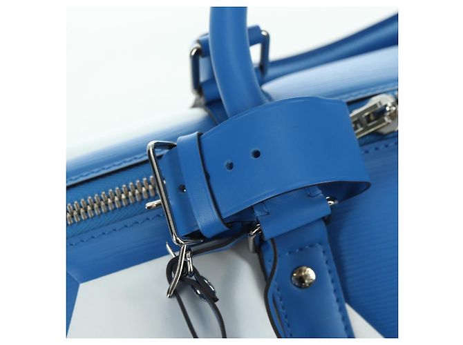 LOUIS VUITTON Epi 2018 FIFA Keepall Bandouliere 50 Borsa Blu M52120 Auth 177176SM - vue 24