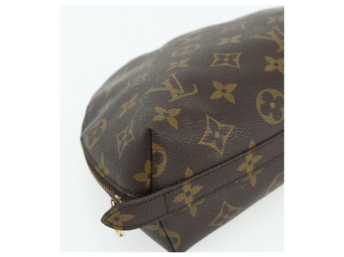 LOUIS VUITTON Monogram Trousse Demi Ronde Cosmetic Pouch M47520 LV Auth ka4196 Monogramma - vista 14