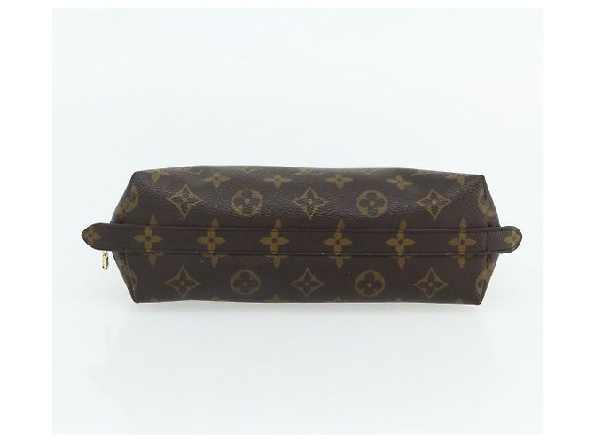 LOUIS VUITTON Monogram Trousse Demi Ronde Cosmetic Pouch M47520 LV Auth ka4196 Monogramma - vista 6
