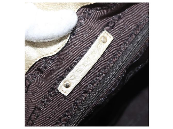 Céline Borsa CELINE in pelle 2way Oro Autentica bs34804A D'oro - vista 20