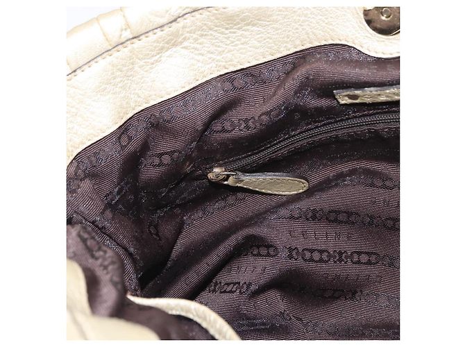Céline Borsa CELINE in pelle 2way Oro Autentica bs34804A D'oro - vista 23