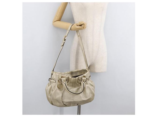 Céline Borsa CELINE in pelle 2way Oro Autentica bs34804A D'oro - vista 25