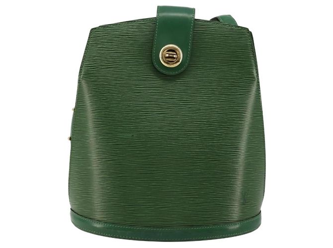Borsa a Spalla LOUIS VUITTON Epi Cluny Verde M52254 LV Auth 177308 - vista 13