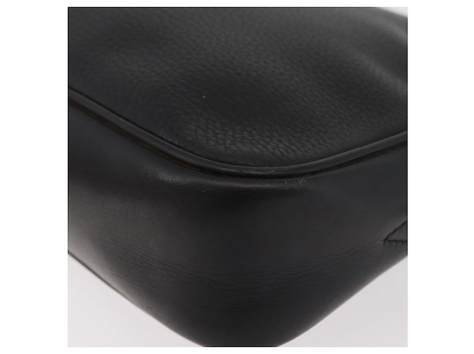 Céline Borsa a Spalla CELINE in Pelle Nera e Oro Auth bs34916 Nero D'oro - vista 15