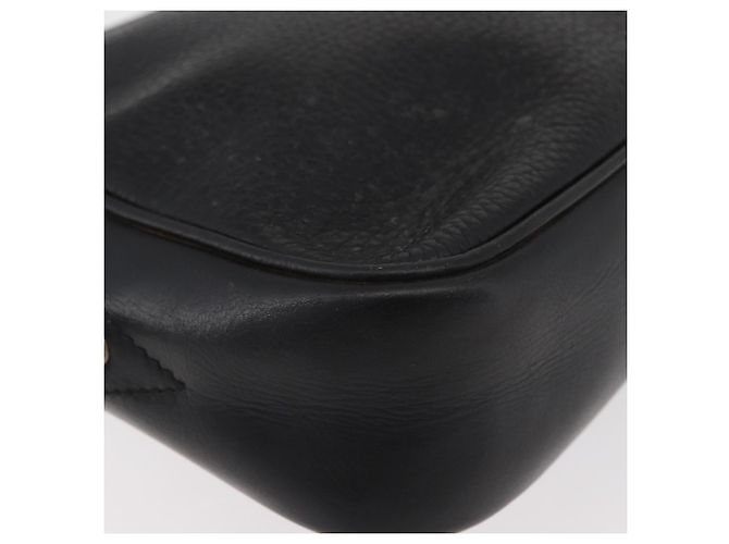 Céline Borsa a Spalla CELINE in Pelle Nera e Oro Auth bs34916 Nero D'oro - vista 16