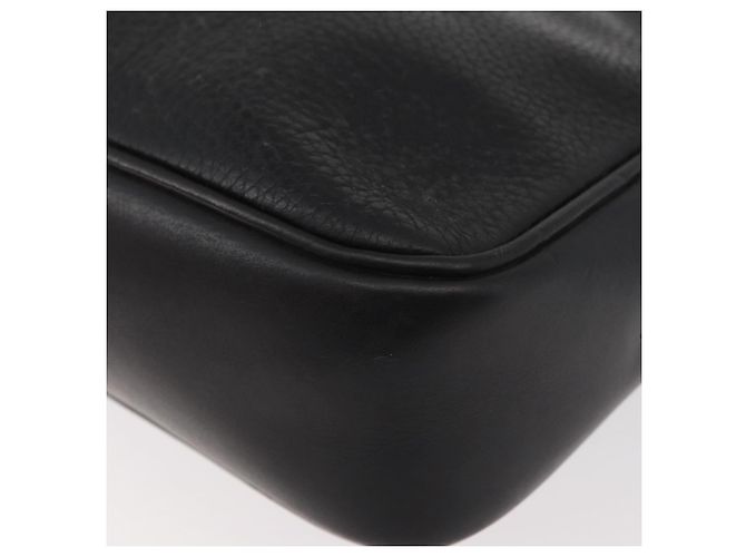 Céline Borsa a Spalla CELINE in Pelle Nera e Oro Auth bs34916 Nero D'oro - vista 17