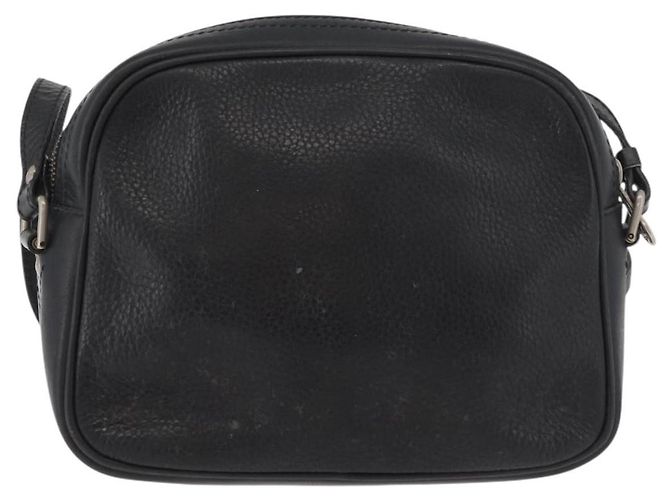 Céline Borsa a Spalla CELINE in Pelle Nera e Oro Auth bs34916 Nero D'oro - vista 2