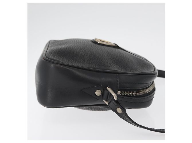 Céline Borsa a Spalla CELINE in Pelle Nera e Oro Auth bs34916 Nero D'oro - vista 3