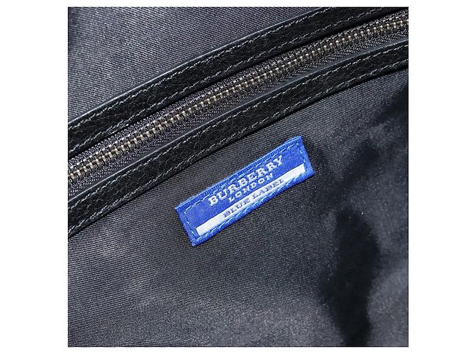BURBERRY Blue Label Handtasche Canvas Schwarz Authentisch bs34542 - Ansicht 11