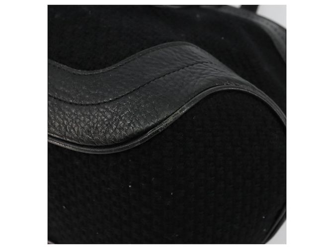 BURBERRY Blue Label Handtasche Canvas Schwarz Authentisch bs34542 - Ansicht 14