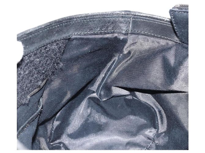 BURBERRY Blue Label Handtasche Canvas Schwarz Authentisch bs34542 - Ansicht 20