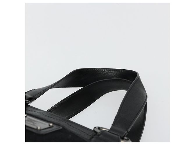 BURBERRY Blue Label Handtasche Canvas Schwarz Authentisch bs34542 - Ansicht 8
