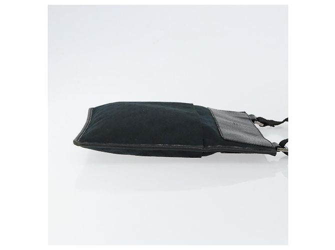 Borsa a Spalla GUCCI GG Canvas Nera Argento 27639 Auth ep11186A Nero - vista 3
