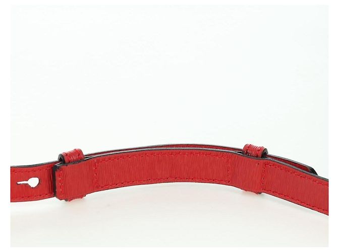 Céline Borsa CELINE in pelle 2way Rosso Oro Auth 107984 D'oro - vista 10