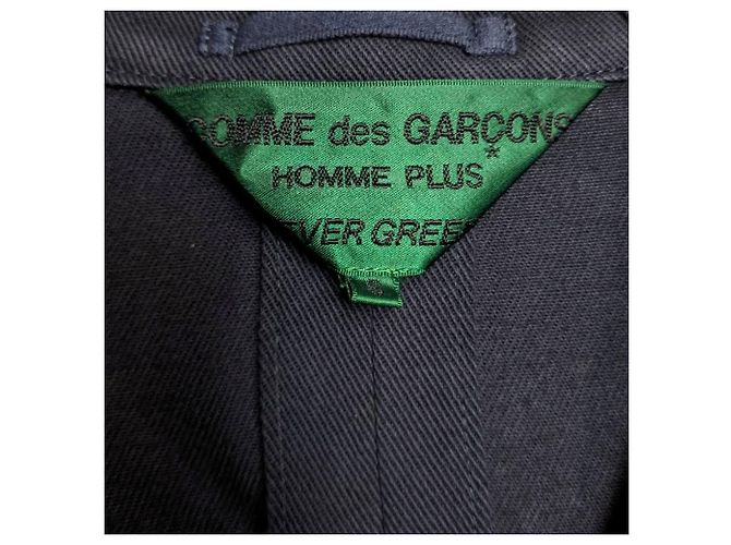 Comme Des Garcons Chaqueta de Algodón Azul Oscuro Comme des Garçons - 2000s Burdeos - vista 6