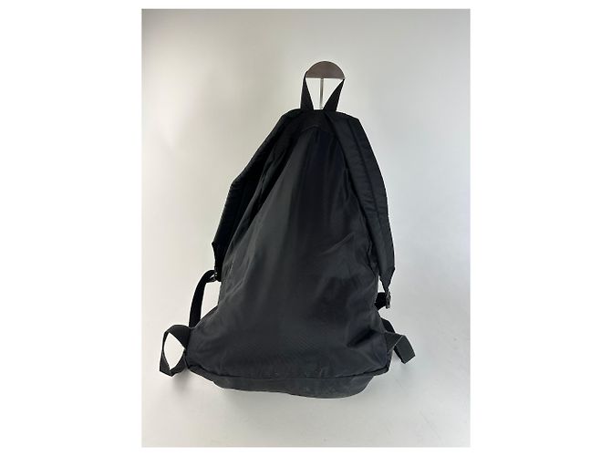 Zaino Comme Des Garcons CDG Nylon Nero Triple Logo - vista 10