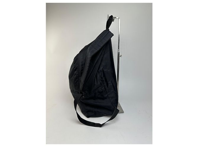 Zaino Comme Des Garcons CDG Nylon Nero Triple Logo - vista 7