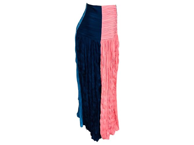 Autre Marque Gonna Milo Crinkle Colorblock Partow Navy / Pink / Blue Sunset Multicolore - vista 2