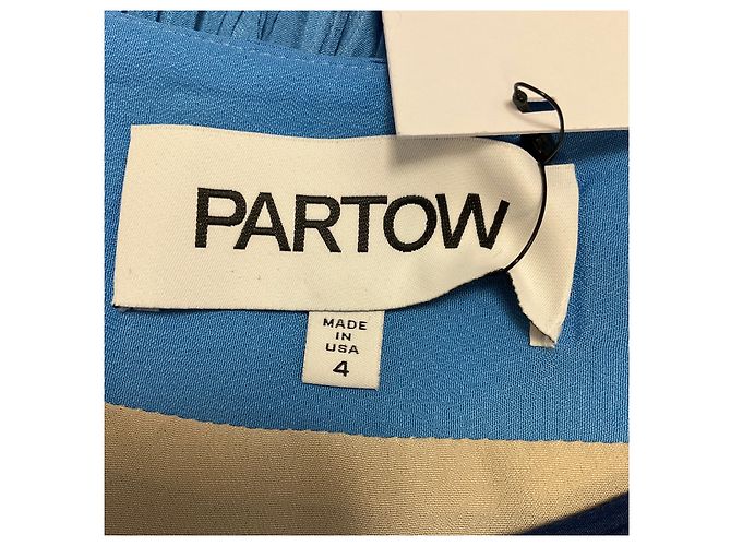 Autre Marque Gonna Milo Crinkle Colorblock Partow Navy / Pink / Blue Sunset Multicolore - vista 4