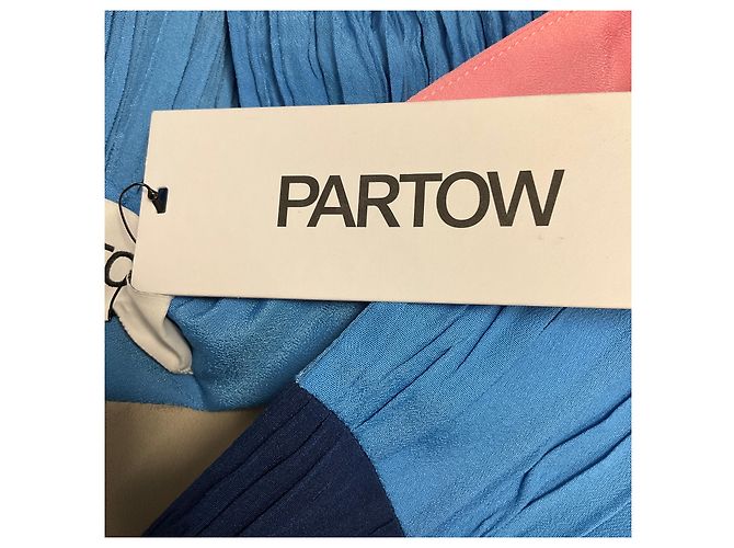 Autre Marque Gonna Milo Crinkle Colorblock Partow Navy / Pink / Blue Sunset Multicolore - vista 5