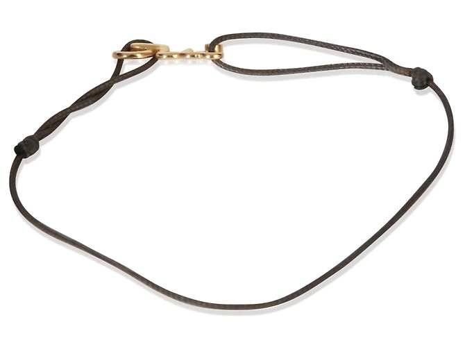 Bracciale Oui in oro giallo e diamanti Christian Dior - vista 4