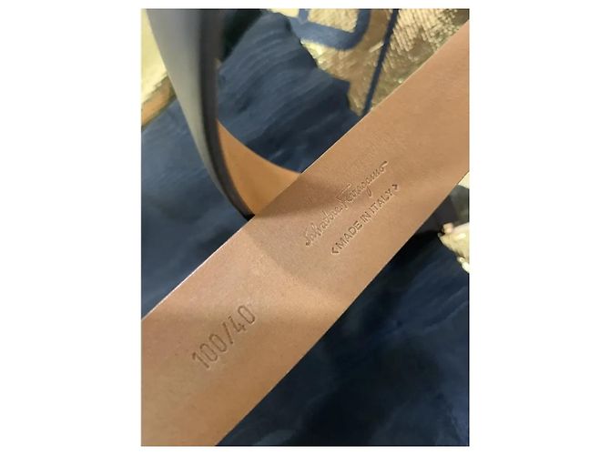 Salvatore Ferragamo Ledergürtel Braun - Ansicht 3