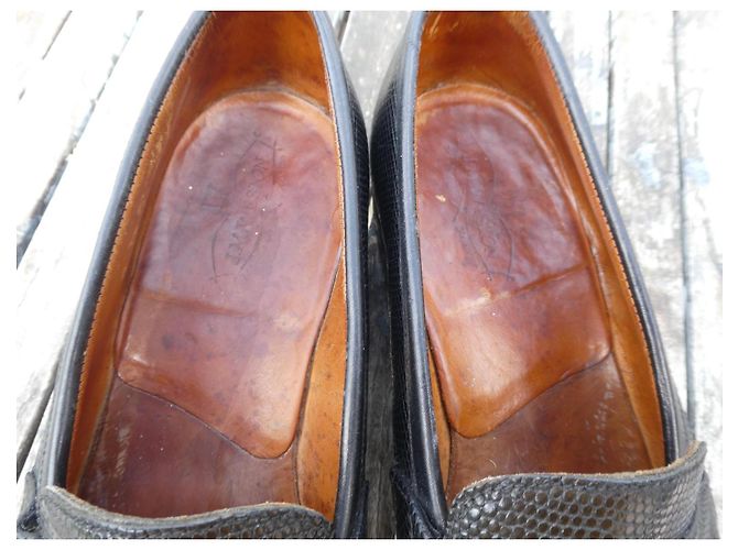 JM Weston Eidechsenleder Loafer Schwarz - Ansicht 3