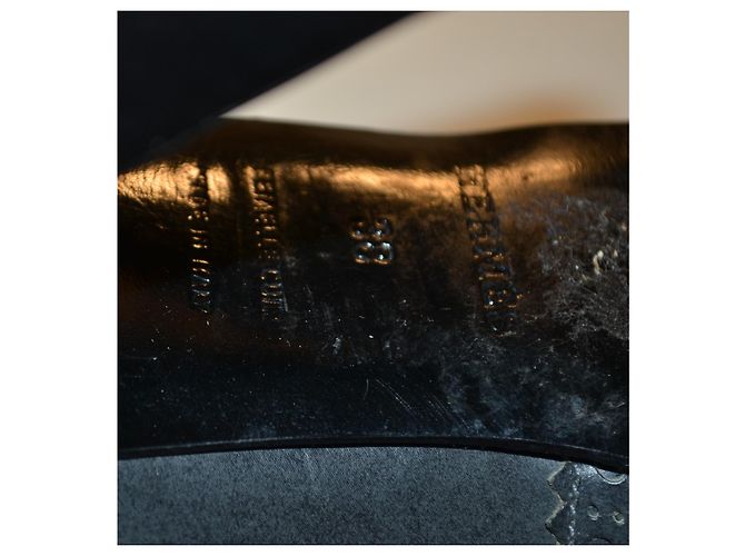 Hermès Leder Stiefeletten mit Absatz Grau - Ansicht 5