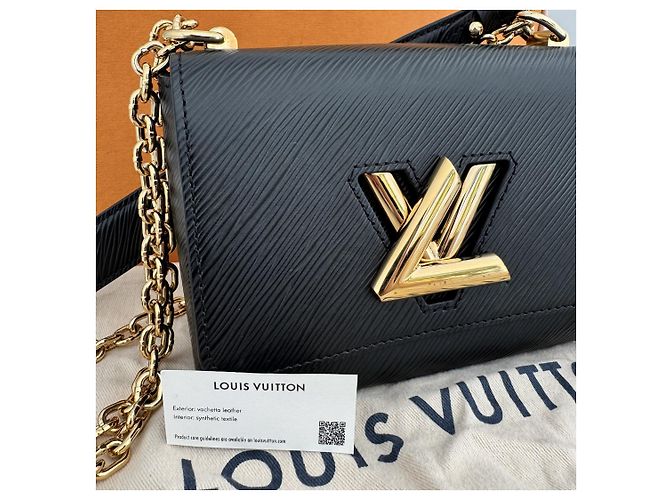 Louis Vuitton Twist PM Pelle Epi - Nero - vista 3