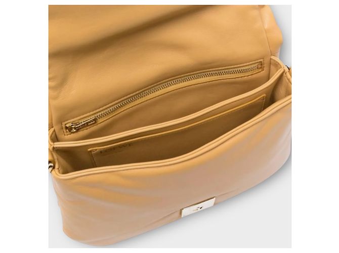 Loewe Borsa Goya Puffer Oak Marrone - vista 13