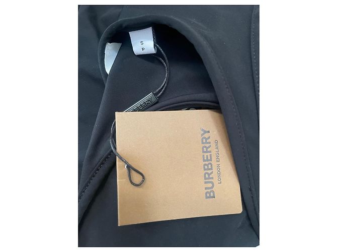 Burberry Logo Badeanzug in Schwarz - Ansicht 12