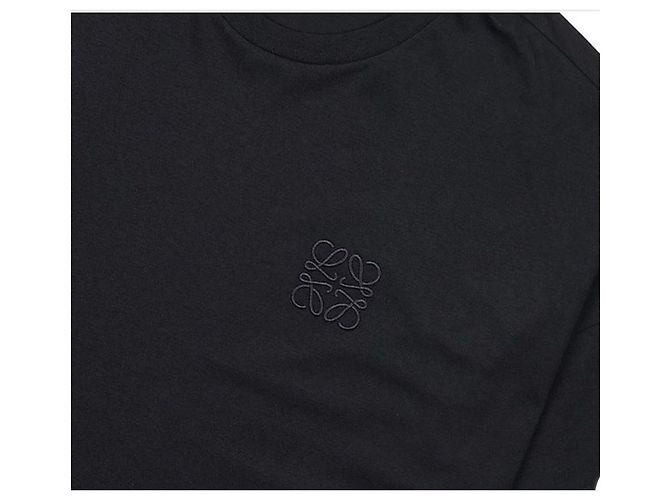 Camiseta Loewe Anagram de algodón negra Negro - vista 11