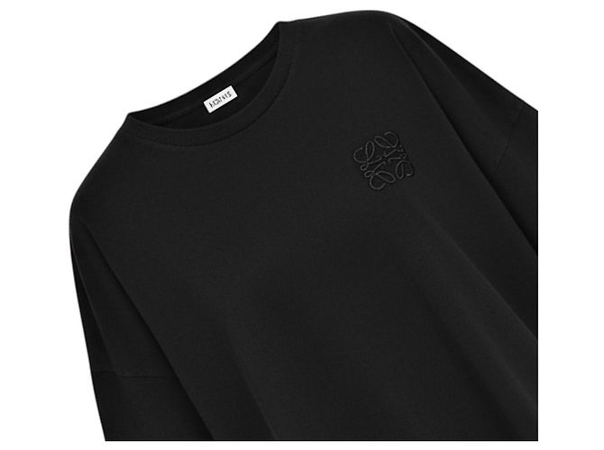 Camiseta Loewe Anagram de algodón negra Negro - vista 14