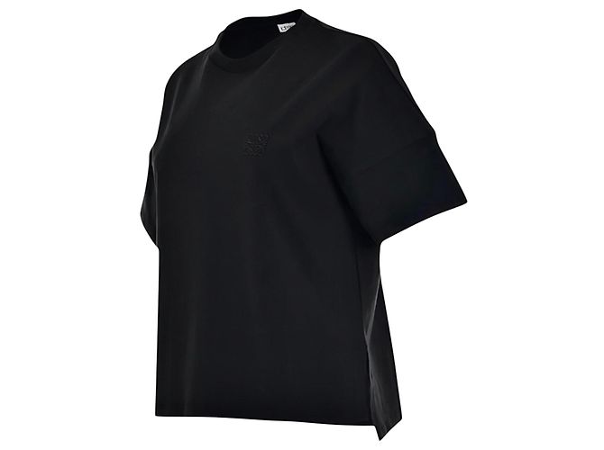 Camiseta Loewe Anagram de algodón negra Negro - vista 15