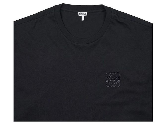 Camiseta Loewe Anagram de algodón negra Negro - vista 3