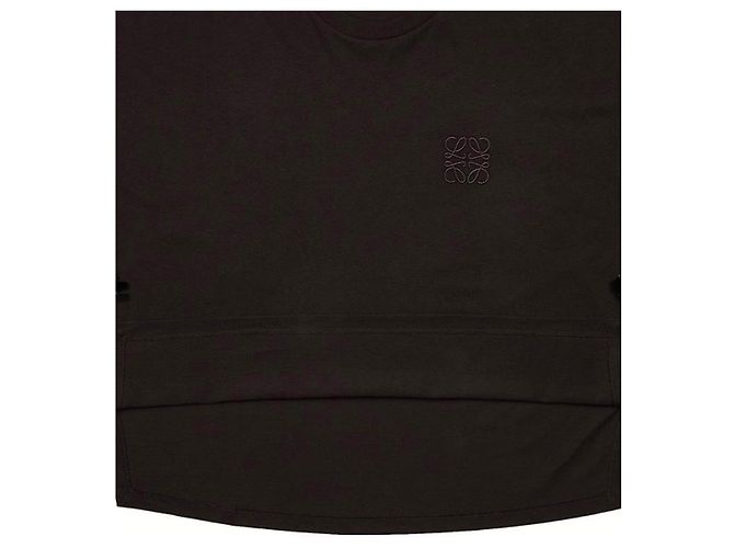 Camiseta Loewe Anagram de algodón negra Negro - vista 4