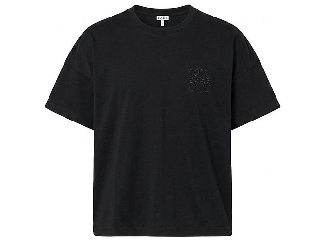 Camiseta Loewe Anagram de algodón negra Negro - vista 6