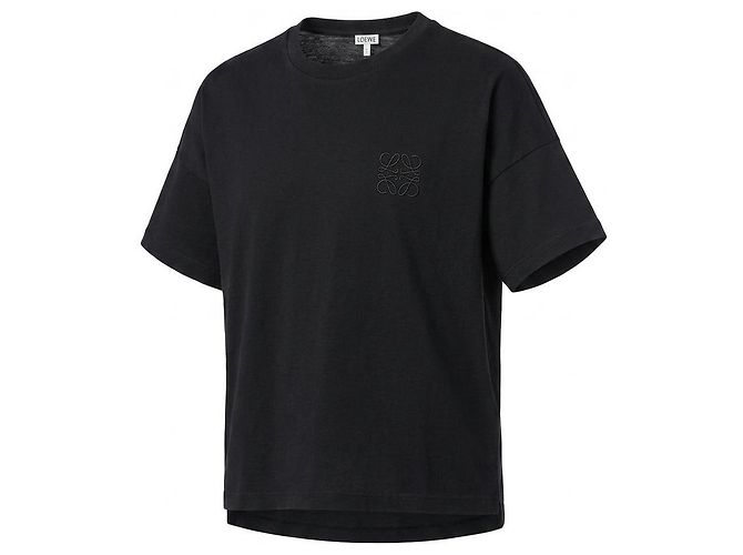 Camiseta Loewe Anagram de algodón negra Negro - vista 8