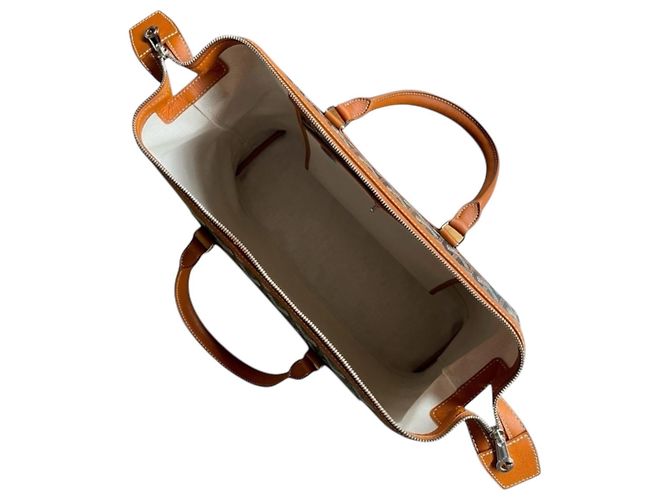 Goyard Borsa Documenti Cisalpin Marrone Beige - vista 12