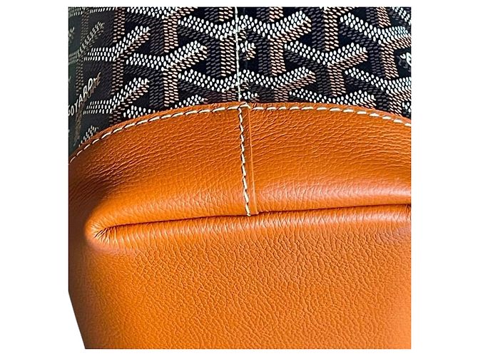 Goyard Borsa Documenti Cisalpin Marrone Beige - vista 8
