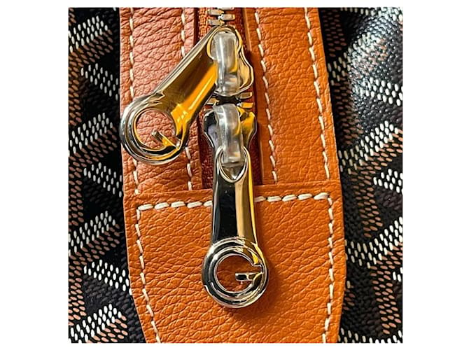 Goyard Borsa Documenti Cisalpin Marrone Beige - vista 9
