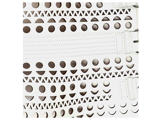 Cinturón Corsé Vienne Alaïa Blanco - vista 5