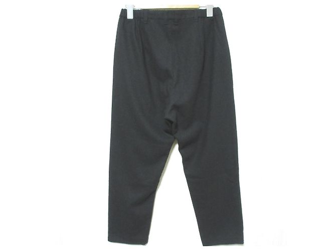 Autre Marque Kurze ECO Wollflanell-Hose pas de calais Schwarz - Ansicht 2