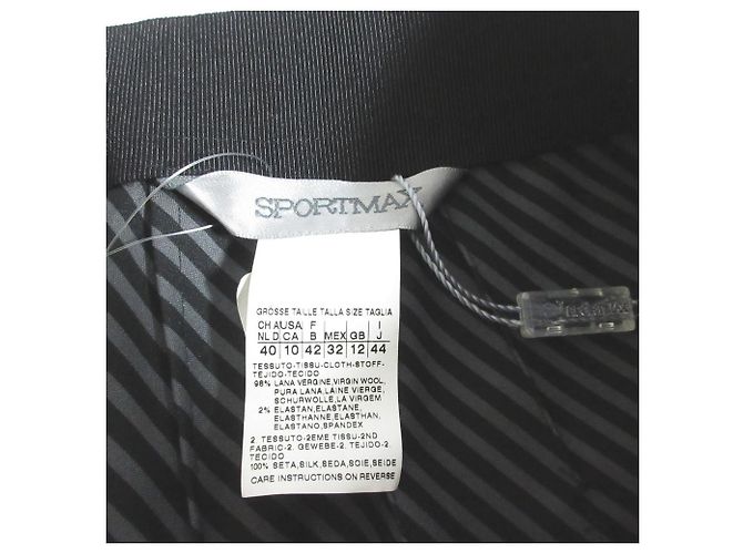 Max Mara Falda de lana elástica SPORTMAX Castaño - vista 5