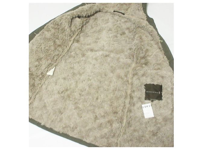 Autre Marque Casaco longo acolchoado Mackintosh Verde Caqui - vista 6
