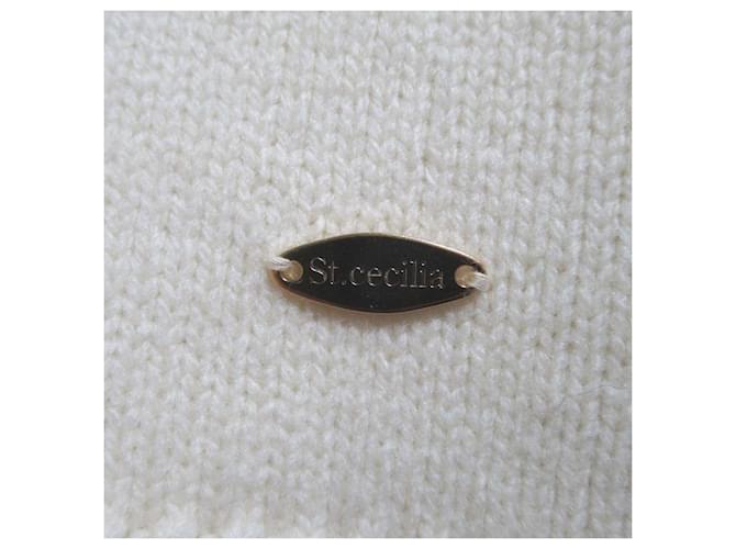Autre Marque St.Cecilia Wollstrickpullover Roh - Ansicht 4