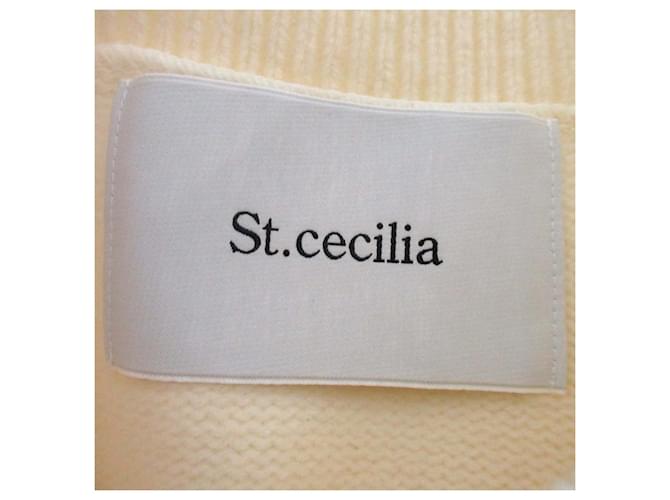 Autre Marque St.Cecilia Wollstrickpullover Roh - Ansicht 6